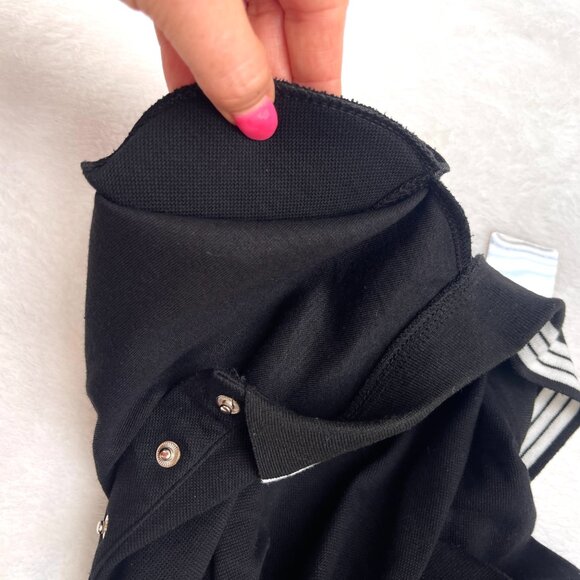 NWT Lizette Collection Polo Top Rhinestone Logo Preppycore Tenniscore Y2K - Picture 13 of 16